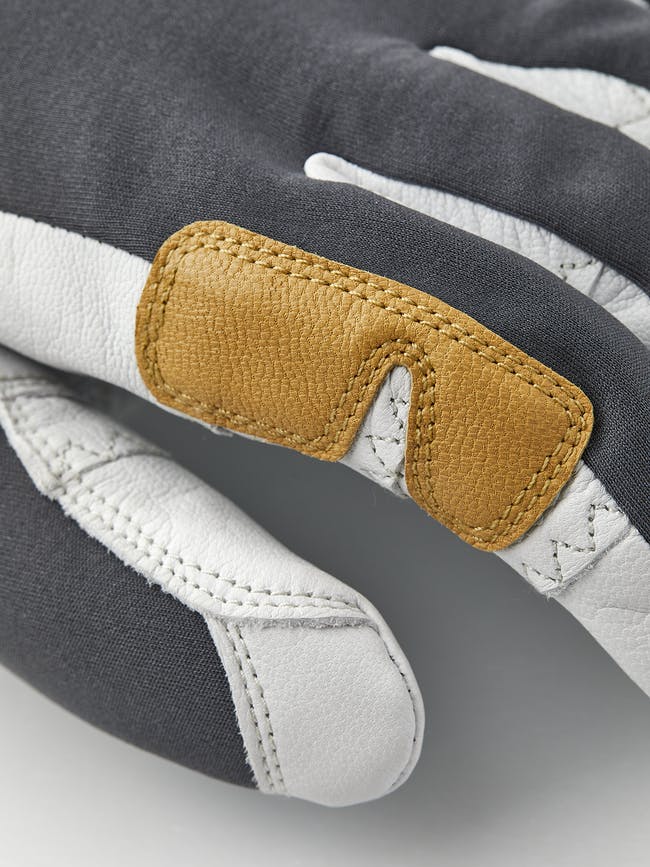 Hestra Ergo Grip Active - 5 finger Grey/Offwhite