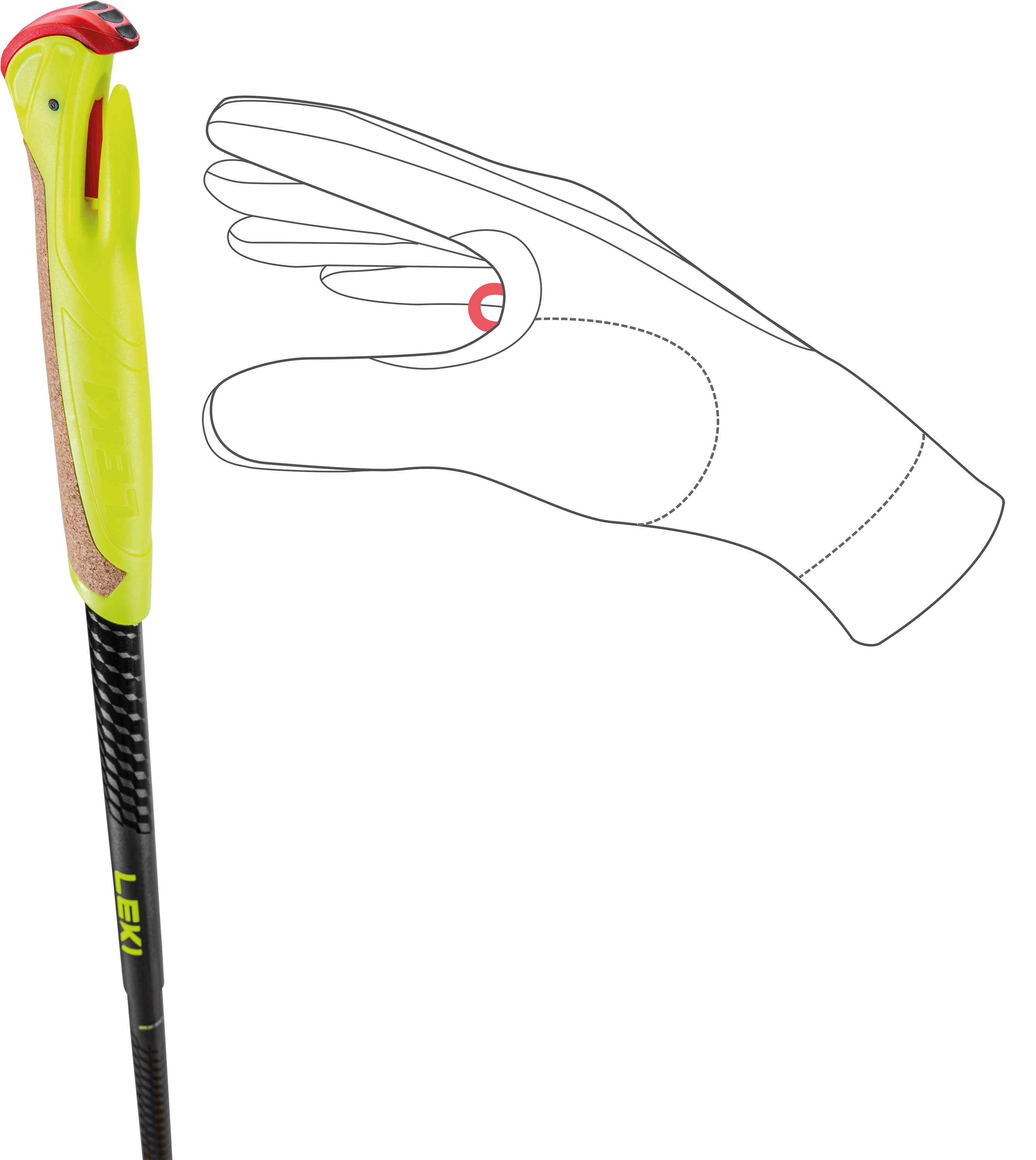 Leki Evotrail FX.ONE TA Trailrunningstock