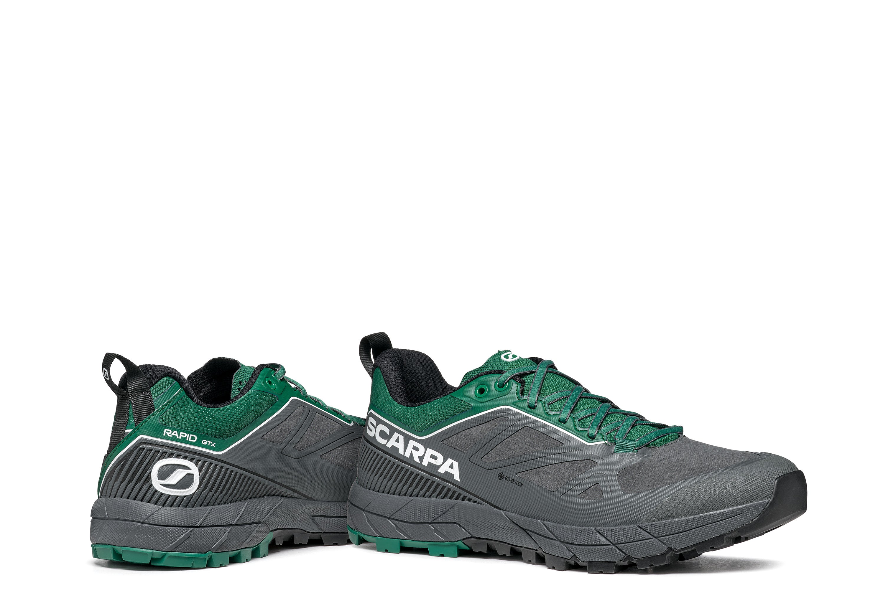 Scarpa RAPID GTX Anthracite Alpine Green Trailrunningschuh -SALE