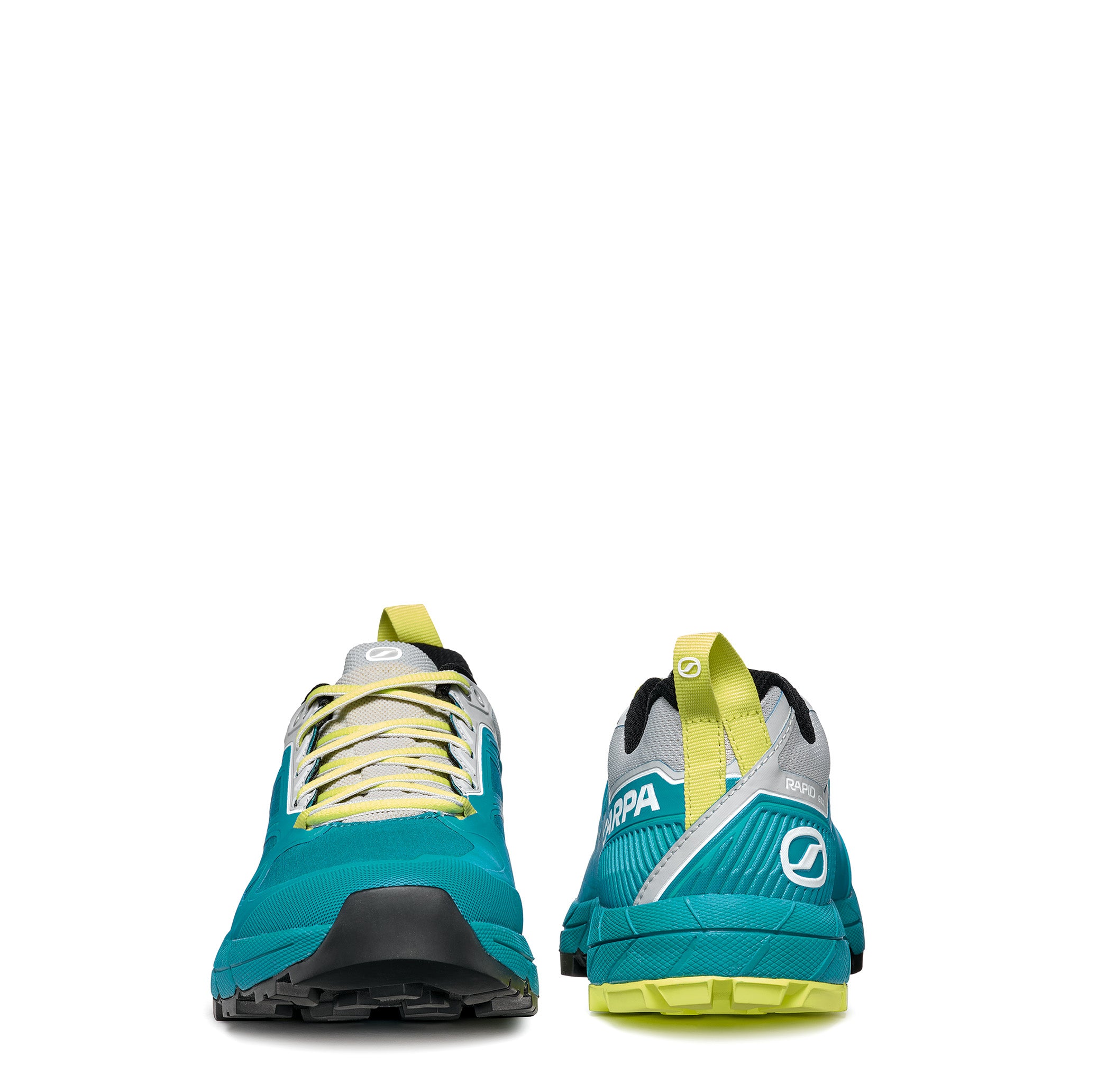 Scarpa RAPID GTX Women Blue Bay-Sunny Lime Trailrunningschuh-SALE