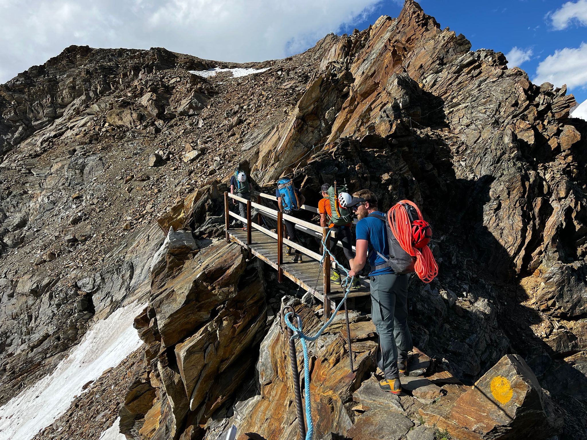 Chamonix mit Mont Blanc 4808m Überschreitung