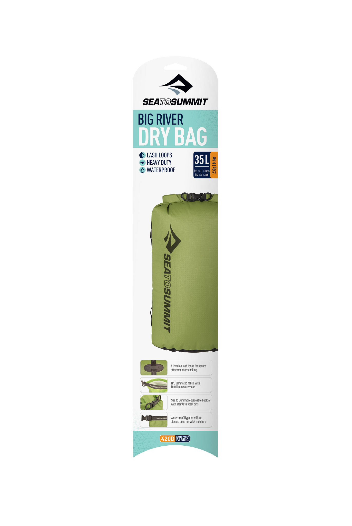 Sea to Summit Big River Dry Bag - 35 Liter