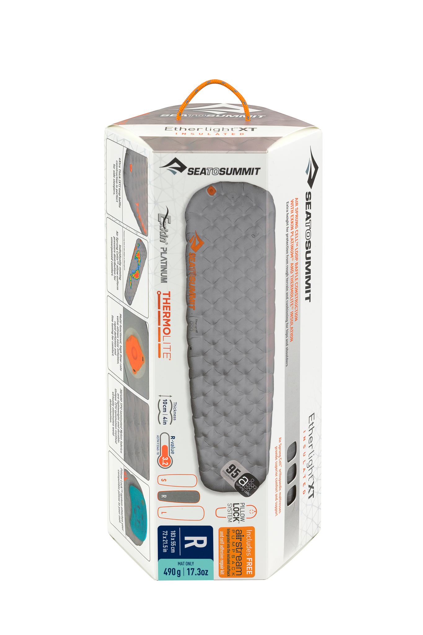 Sea to Summit Ether Light XT Insulated Air Mat Regular smoke