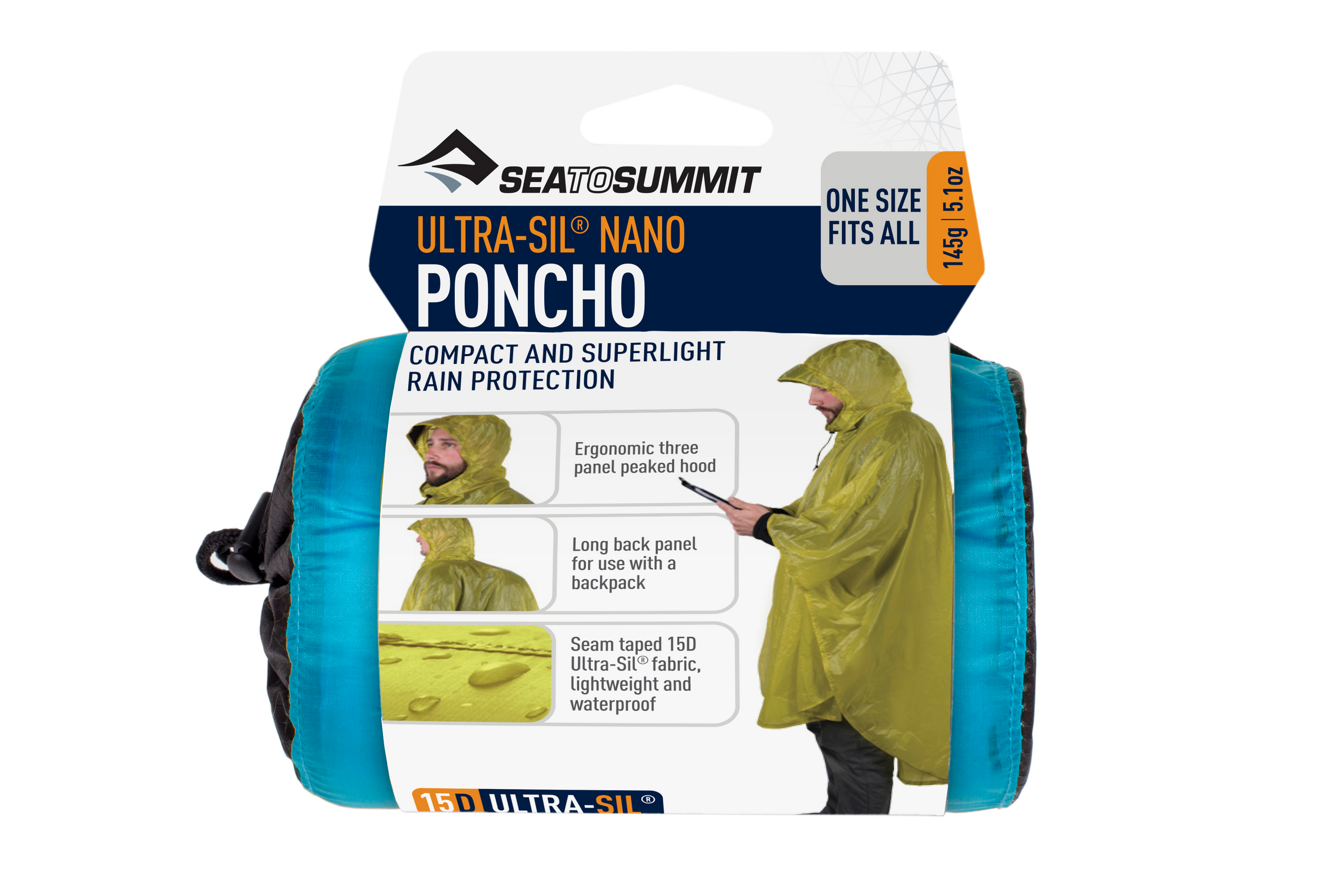 Sea to Summit Ultra -Sil Nano Poncho und Tarp