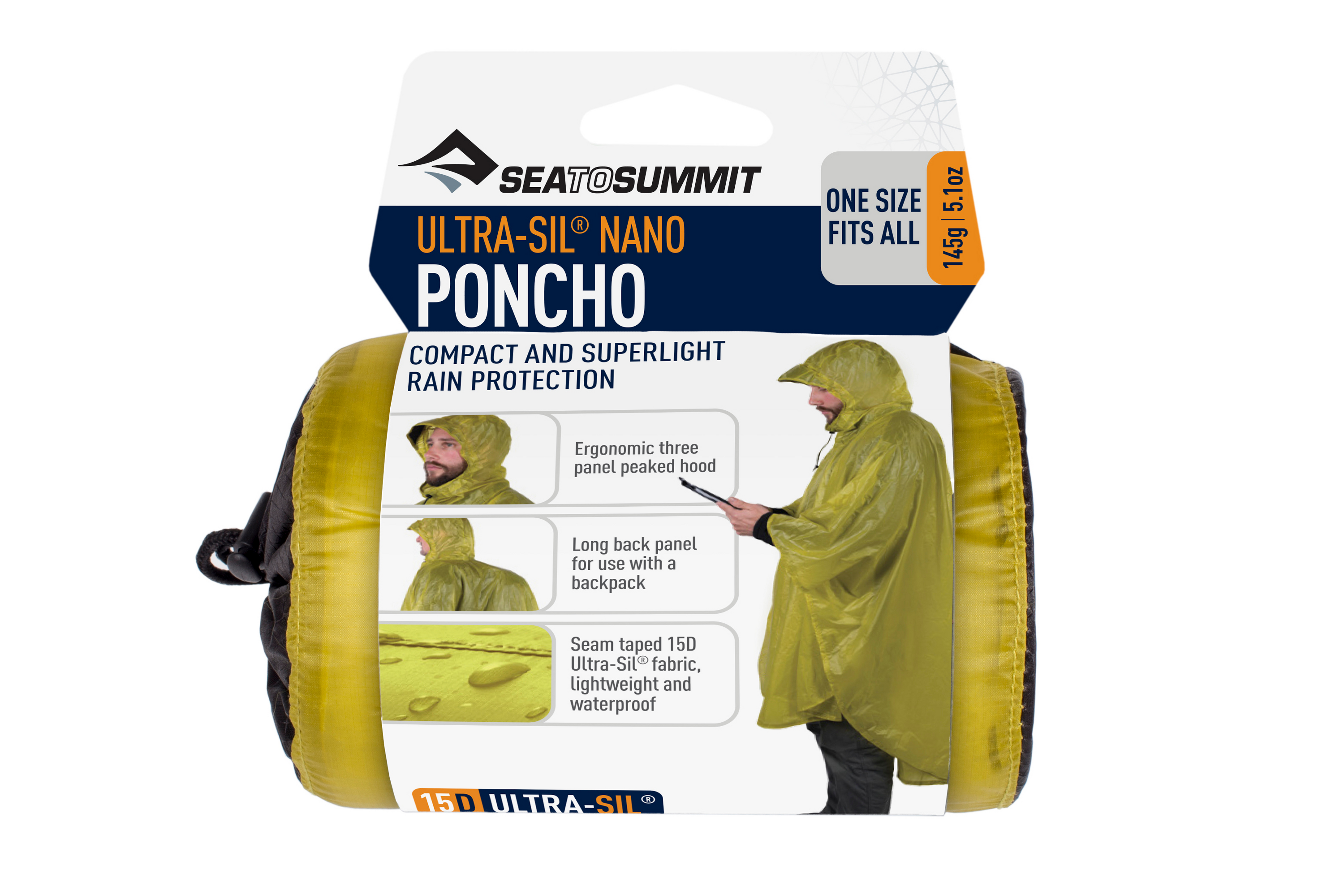 Sea to Summit Ultra -Sil Nano Poncho und Tarp