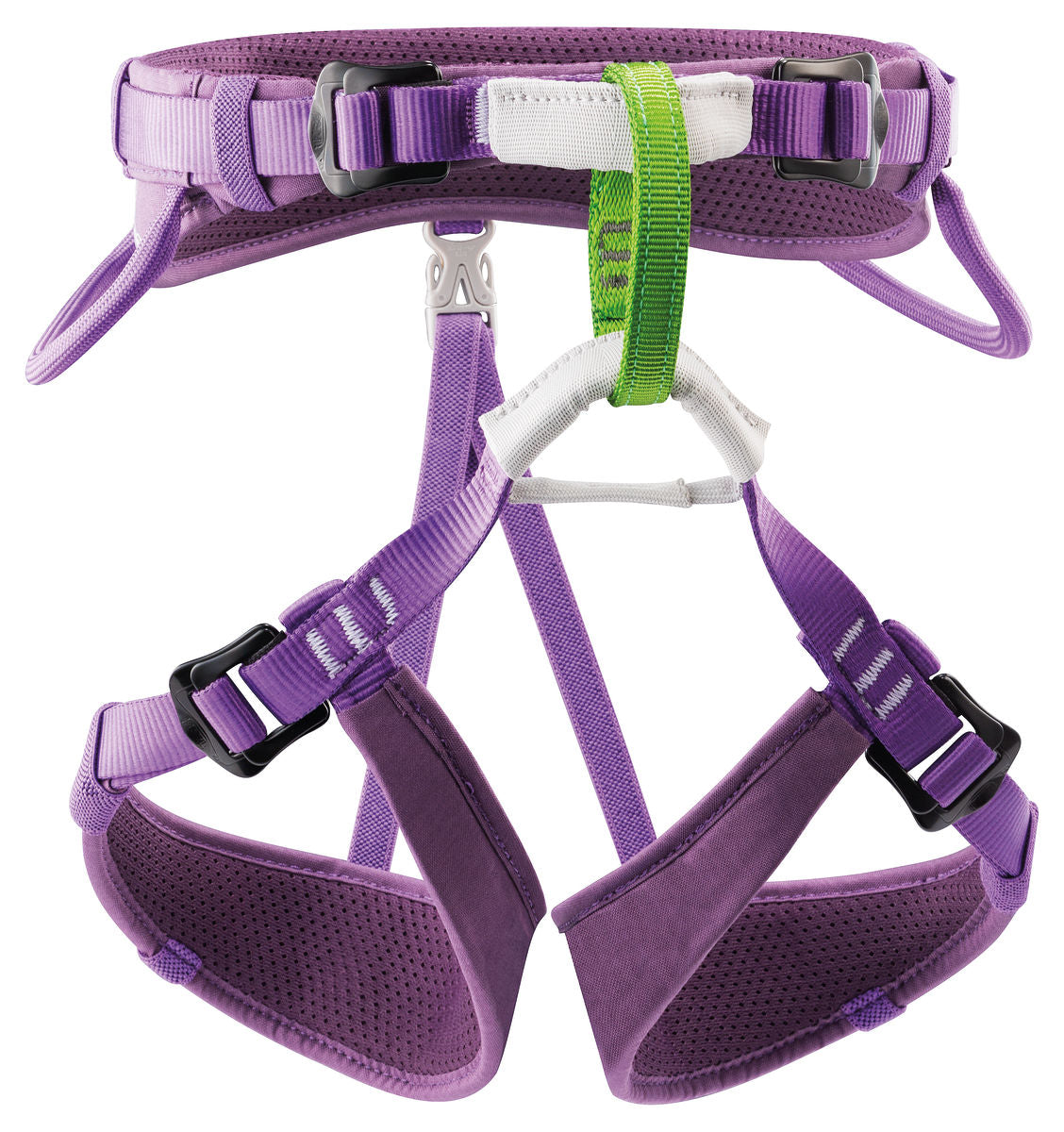 Petzl MACCHU® Kinderklettergurt violett