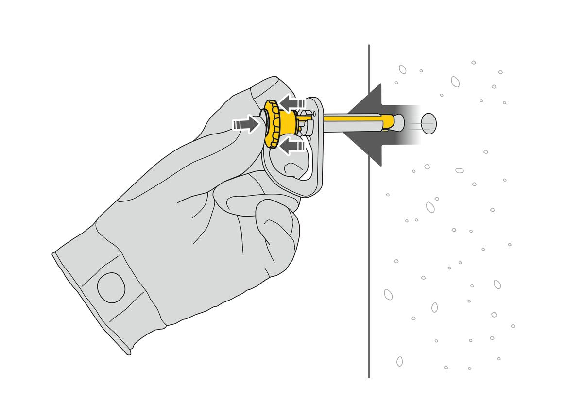 Petzl COEUR PULSE entfernbarer Bohrhaken