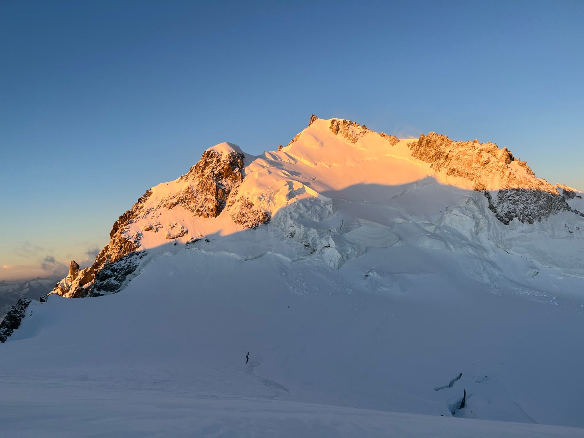 Chamonix mit Mont Blanc 4808m Überschreitung
