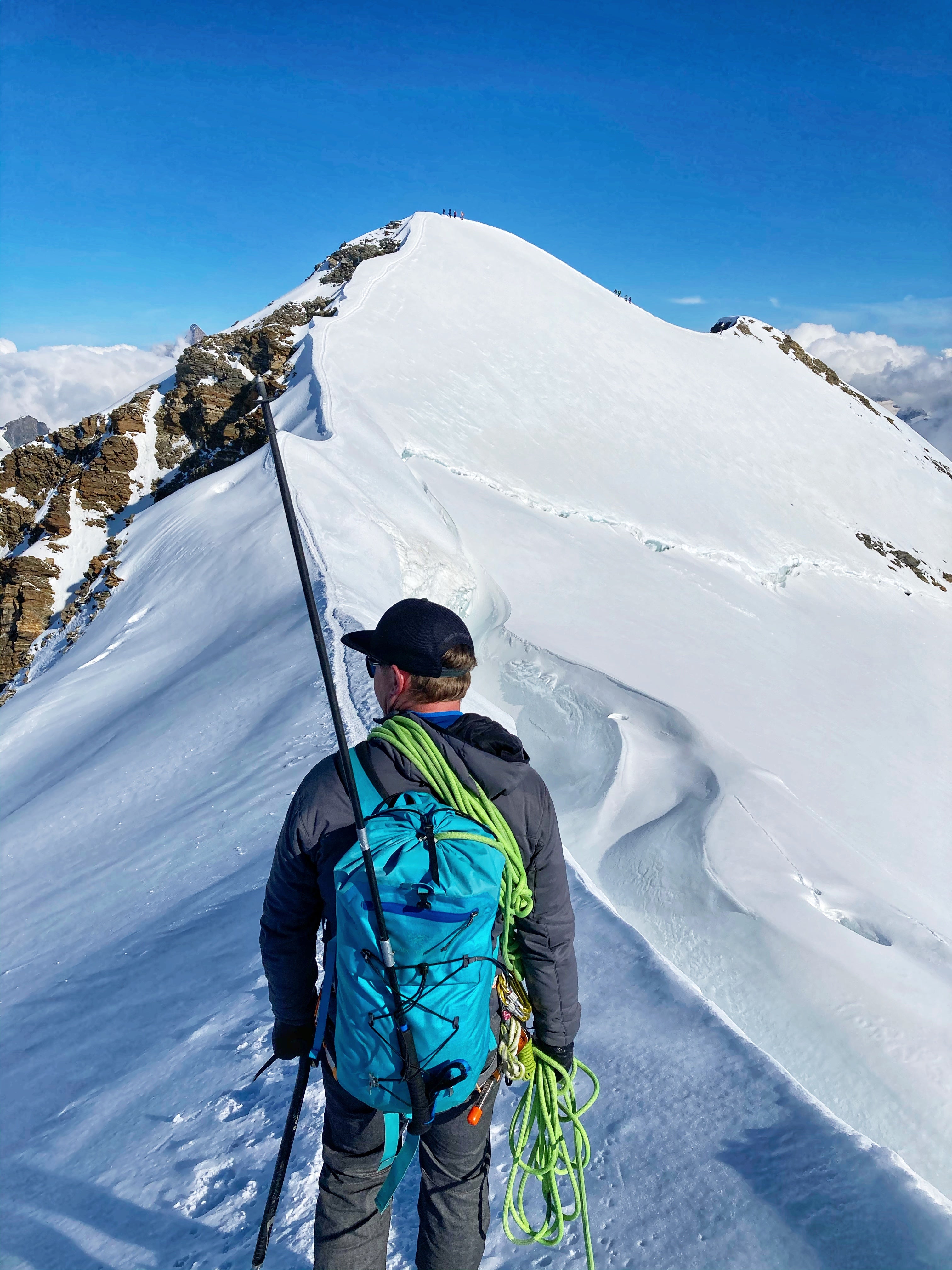 Chamonix mit Mont Blanc 4808m Überschreitung