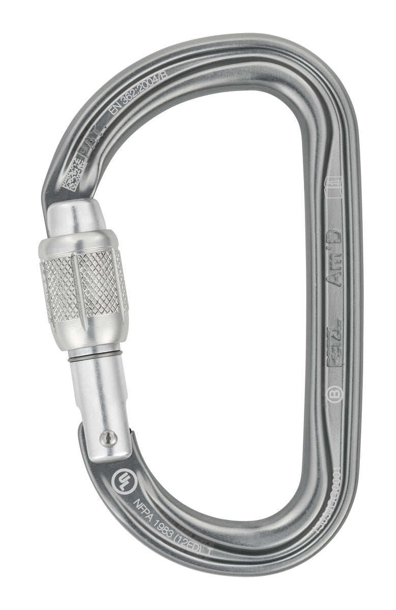 Petzl Am’D Karabiner Screw-Lock