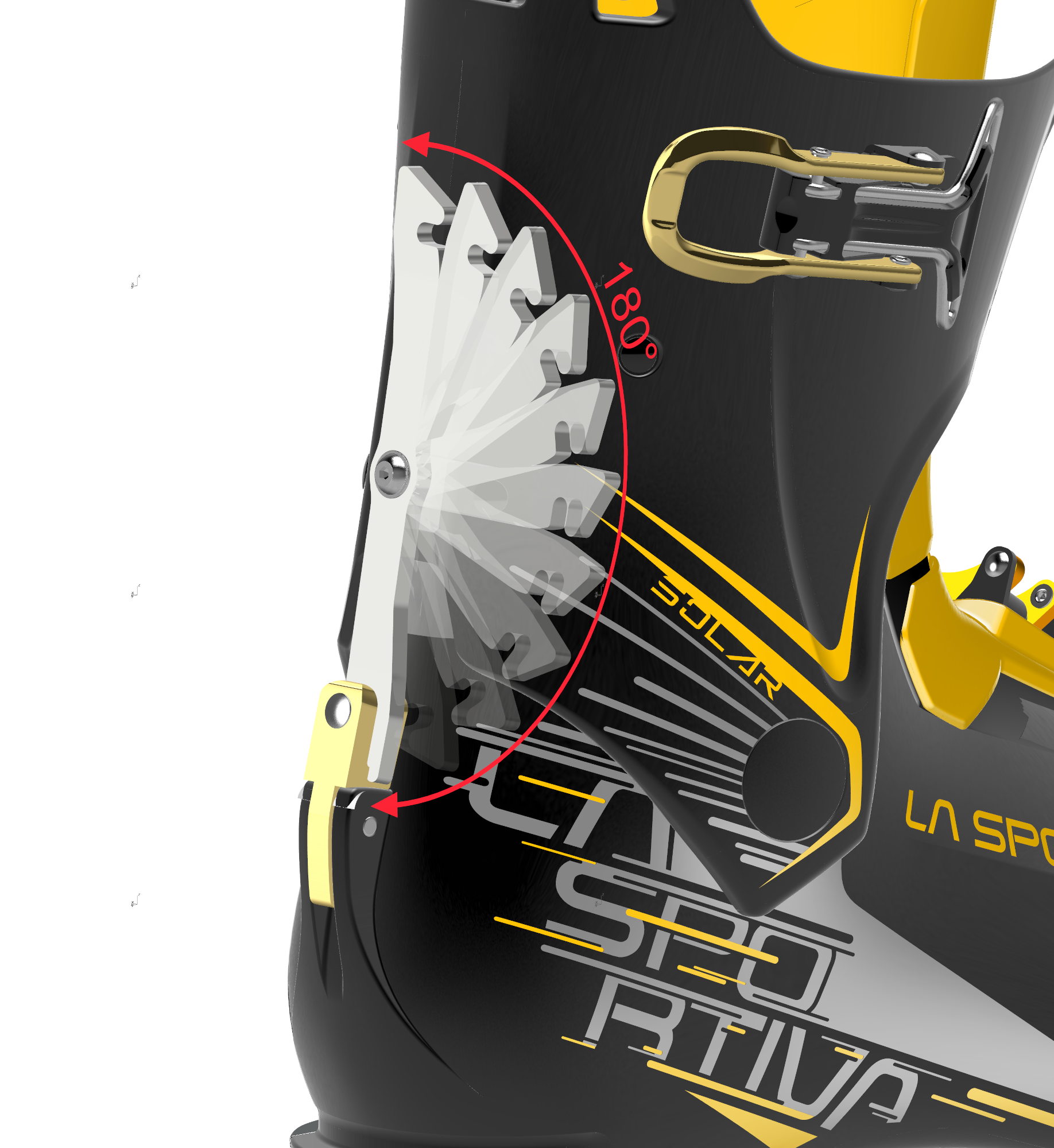 La Sportiva Skorpius CR II Black/Yellow -SALE