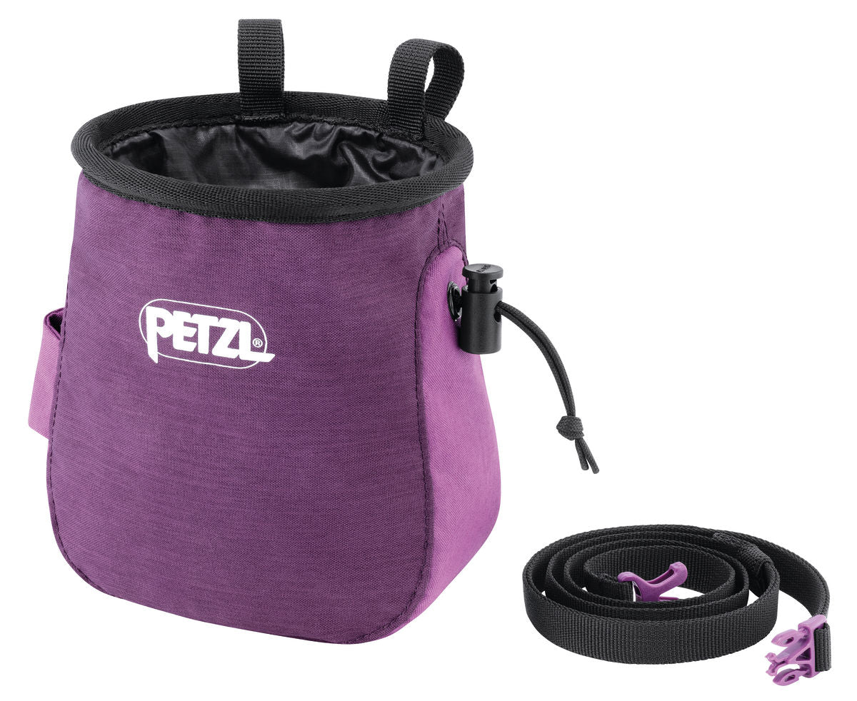 Petzl SAKA Chalkbag violet
