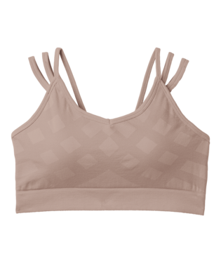 Smartwool Woman s Merino Sport seamless strap bra sandstone
