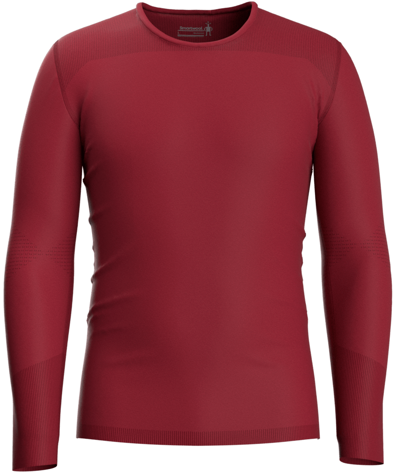 Smartwool Men's Intraknit Thermal Merino Baselayer rhythmic red