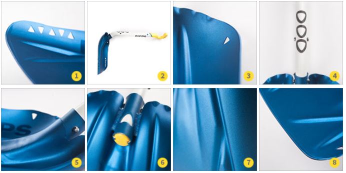 Pieps Schaufel C660 blau