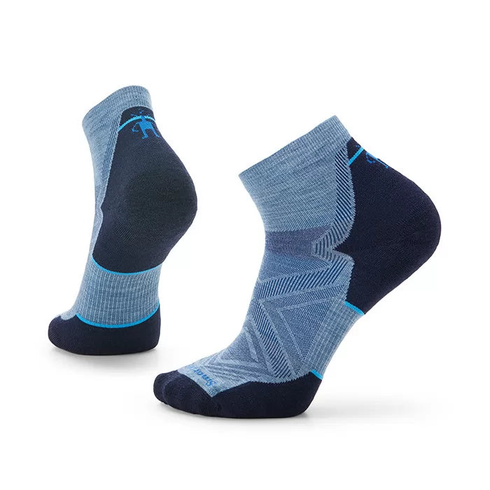 Smartwool Run Targeted Cushion Ankle Socks mist blue