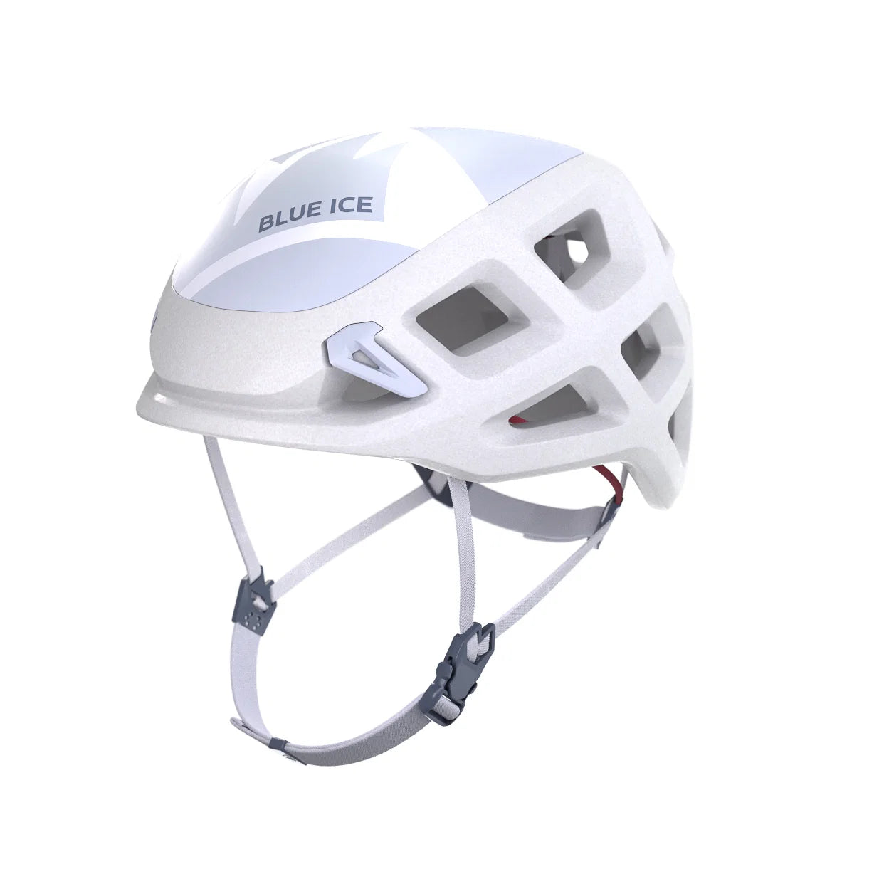 Blue Ice Blast Alpinhelm white