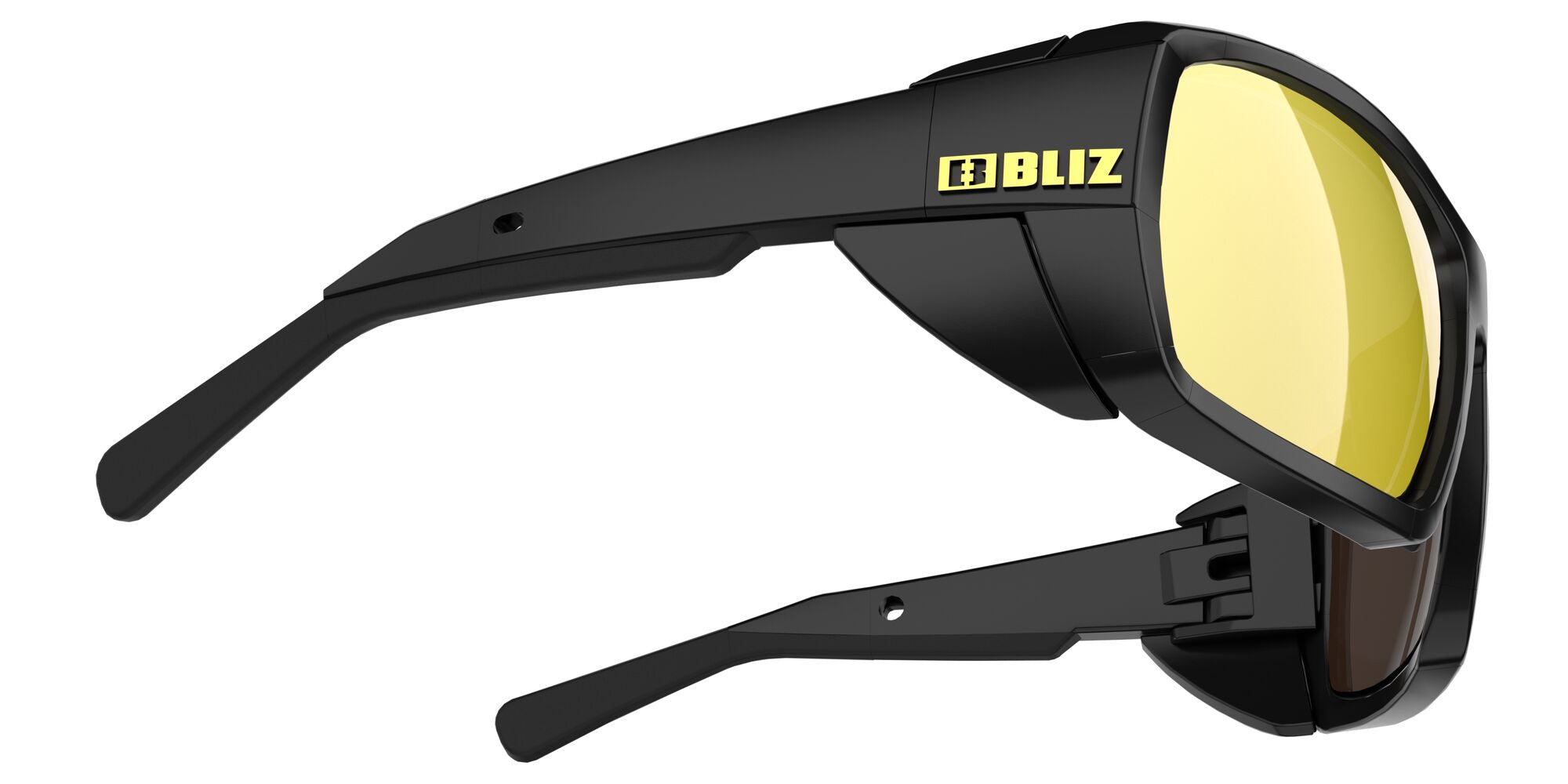 BLIZ Peak Matt Black Polarized