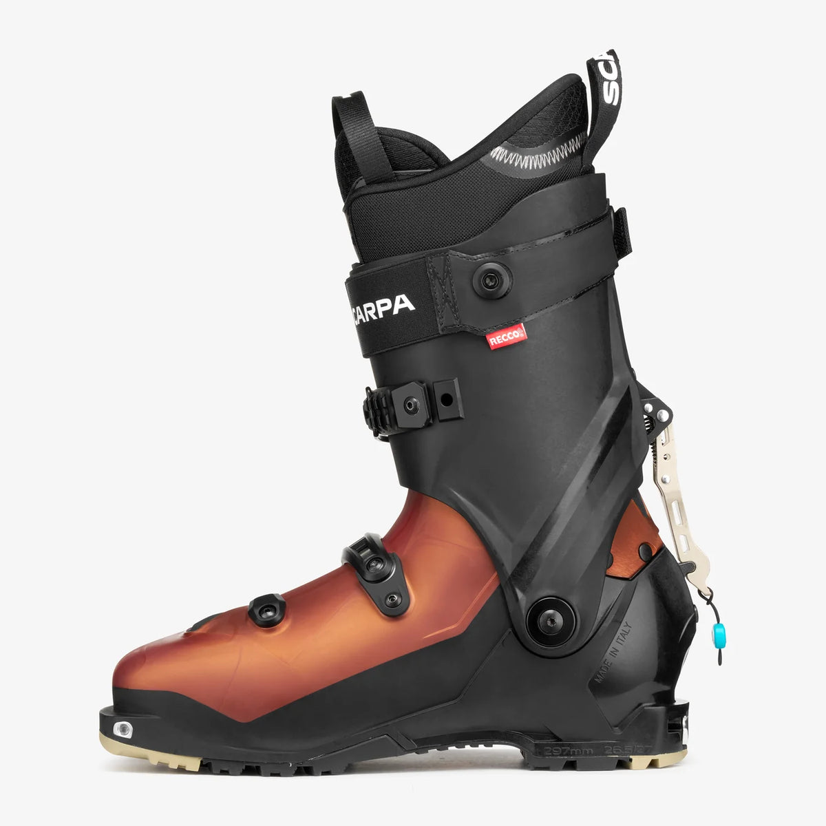 Scarpa F1 RS schwarz-bronze Skitourenschuhe