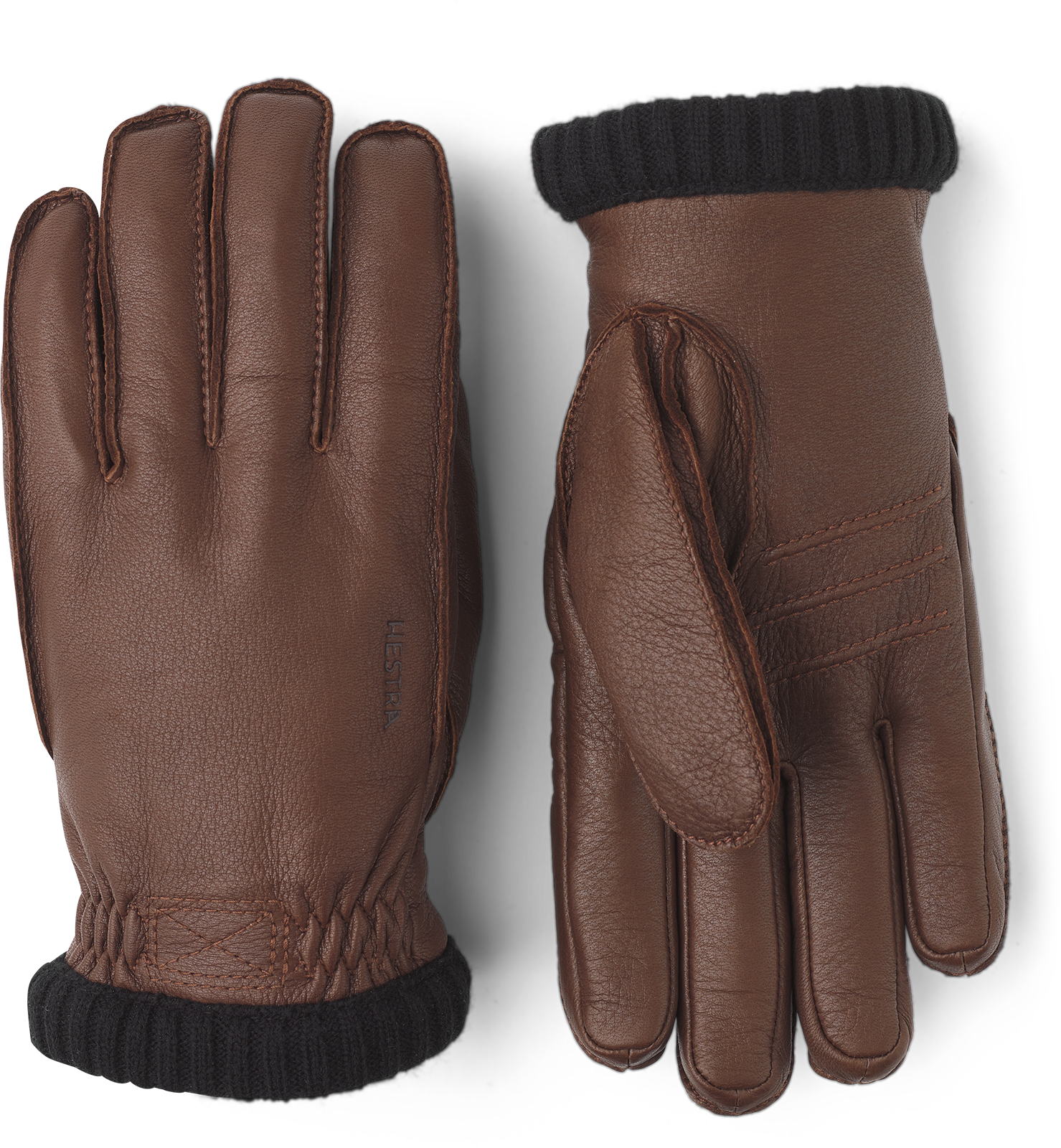 Hestra Deerskin Primaloft Rib Lederhandschuh