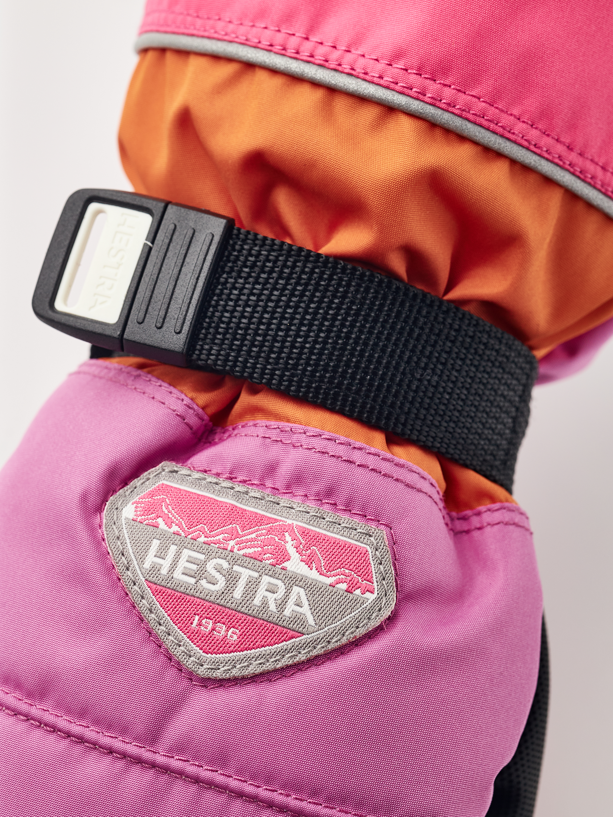 Hestra Kid´s CZone Mitt - Kinderfausthandschuh rosa/multi