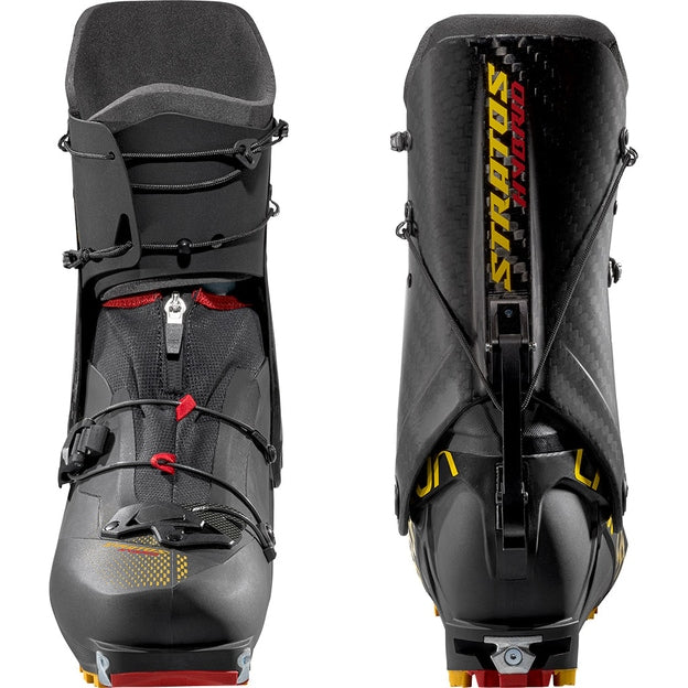 La Sportiva Stratos Hybrid Black/Yellow Skitourenschuhe