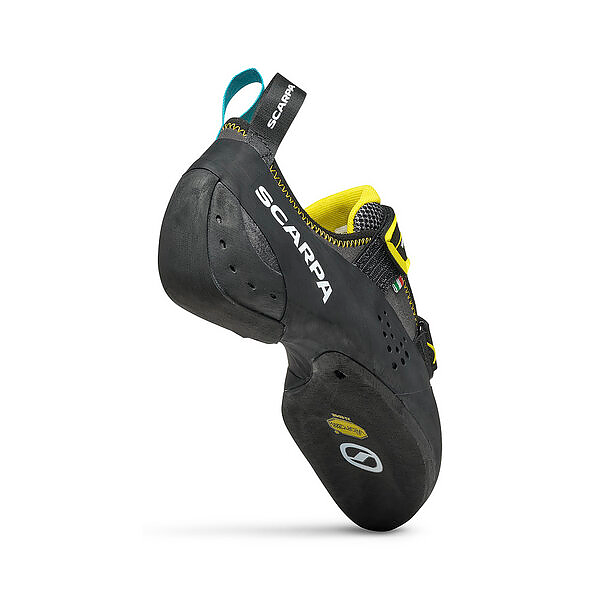 Scarpa VAPOR V smoke -yellow Kletterschuh