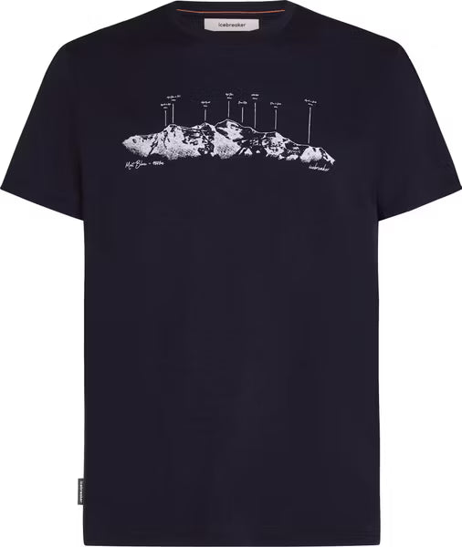 icebreaker TECH LITE 150 T-Shirt Men THE MASSIF navy