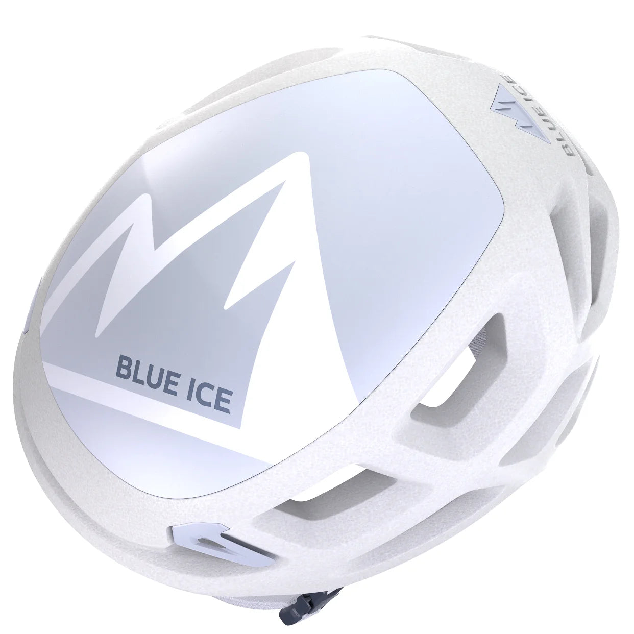 Blue Ice Blast Alpinhelm white
