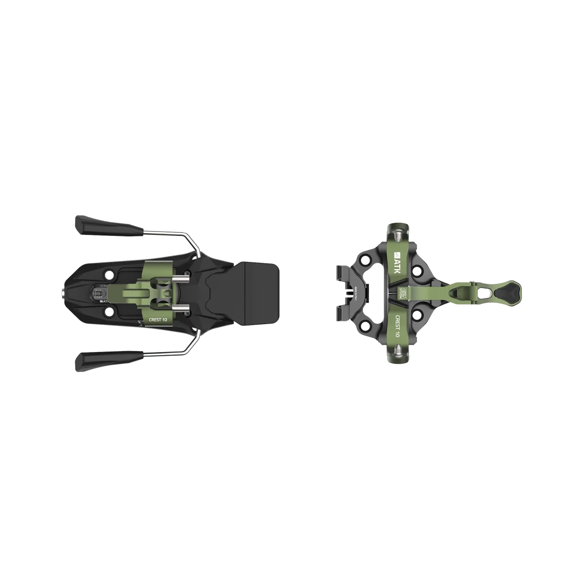 ATK Crest 10 camogreen 86mm NEW Skitourenbindung