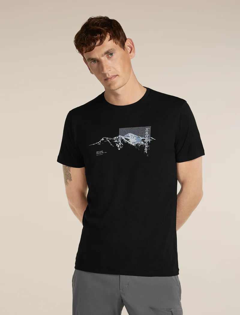icebreaker TECH LITE 150 T-Shirt Men PURE ALTITUDE black