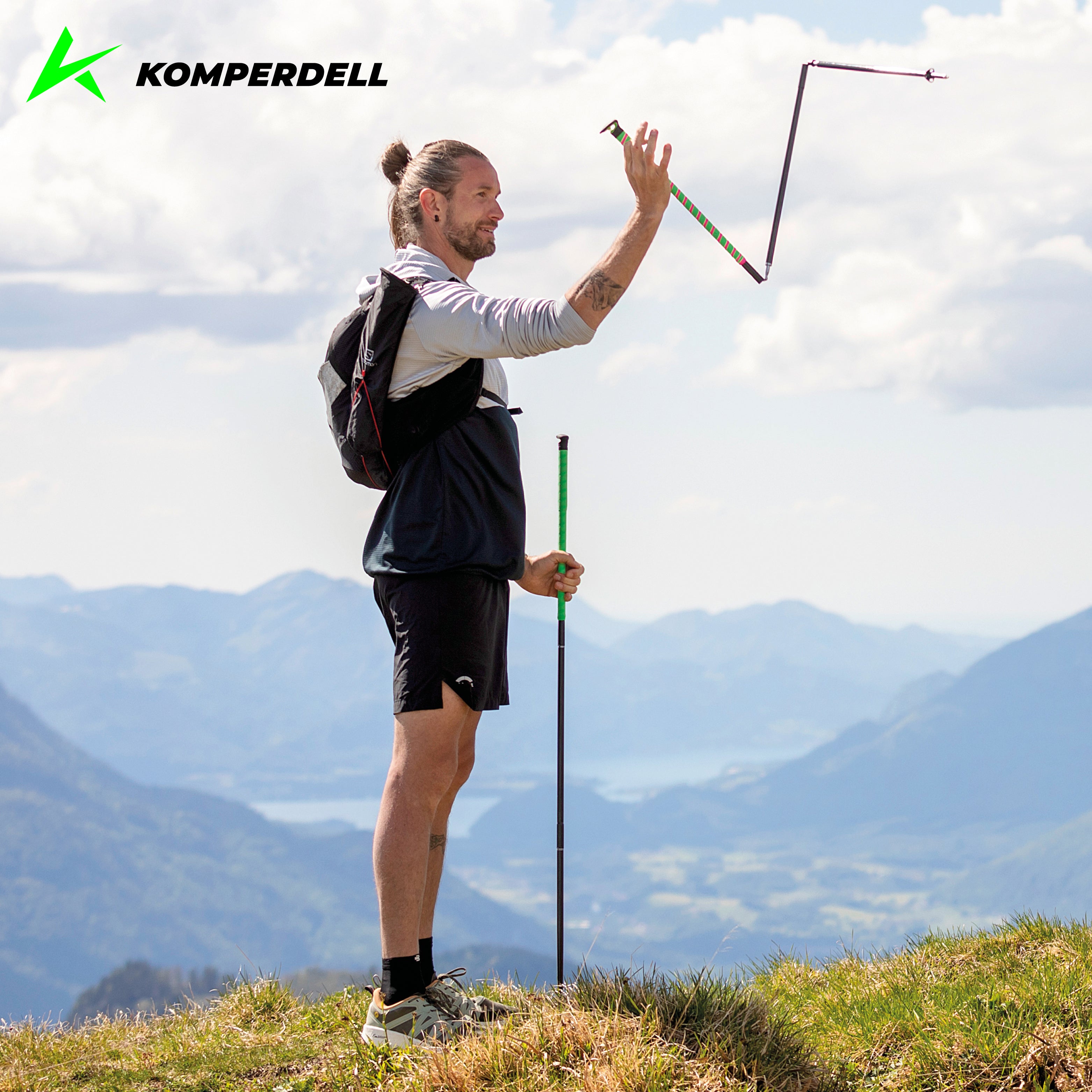 Komperdell FXP Composite Trail blue Trailrunningstöcke