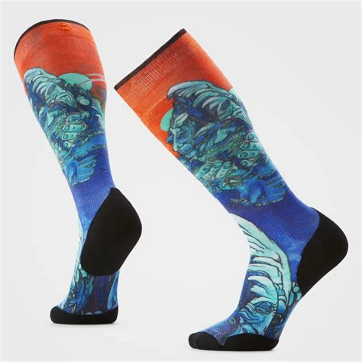 Smartwool Ski Targeted Cushion Winter Haze Print Skisocken