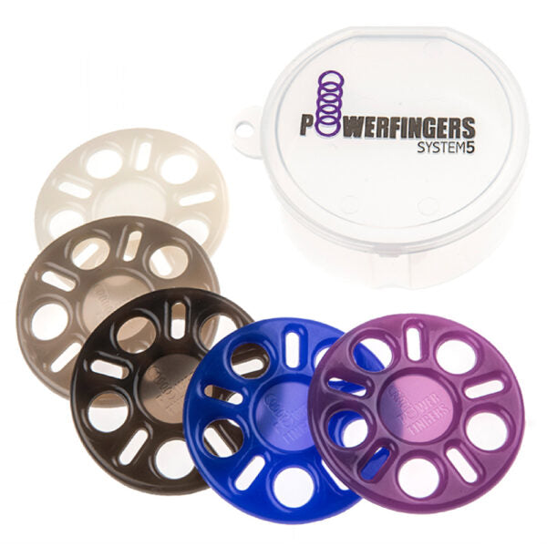 KletterRetter PowerFingers - Set mit 5 Trainingsscheiben