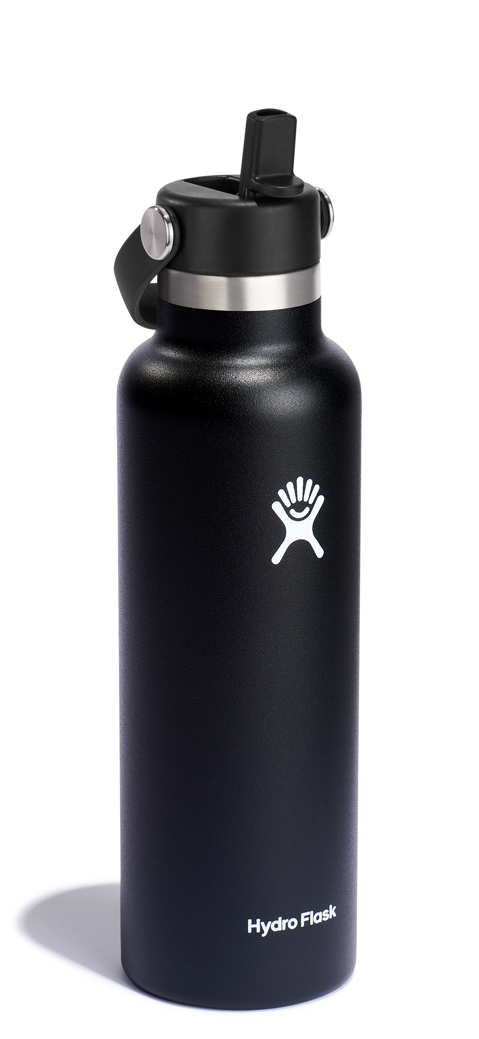 Hydro Flask 21 oz Standard Flex Straw Cap BLACK  Thermosflasche (621 ml)