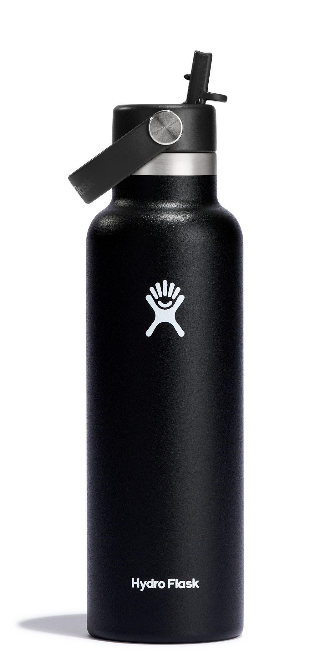 Hydro Flask 21 oz Standard Flex Straw Cap BLACK  Thermosflasche (621 ml)