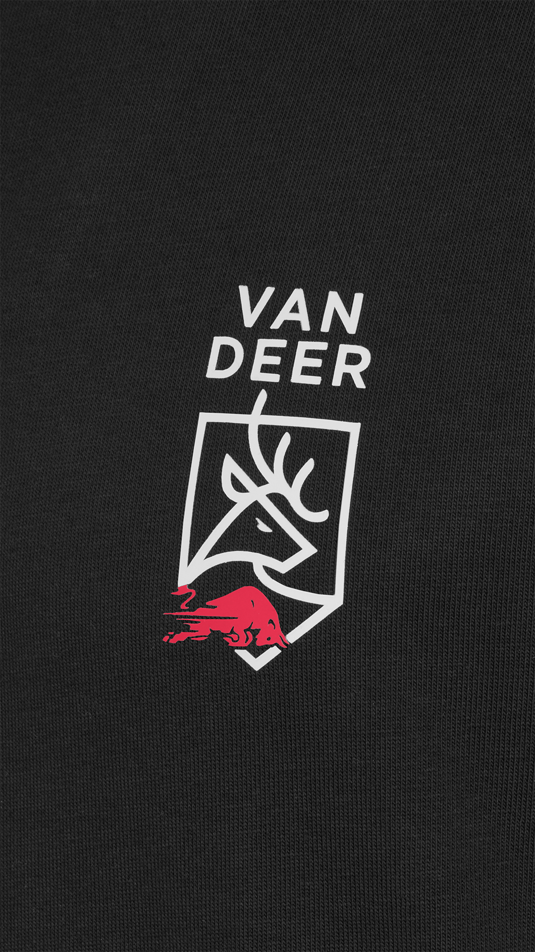 VAN DEER Red Bull Sports  ESSENTIAL Longsleeve black