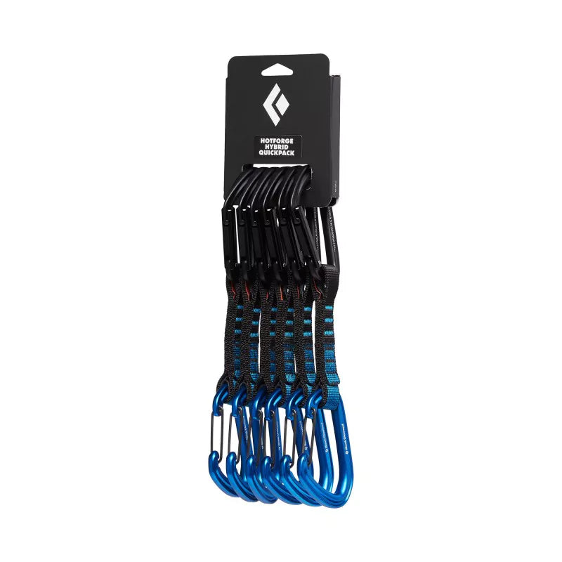 Black Diamond Hotforge Hybrid Quickpack 12 cm Expressset blau