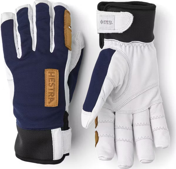 Hestra Ergo Grip Active - 5 finger Wool Terry navy