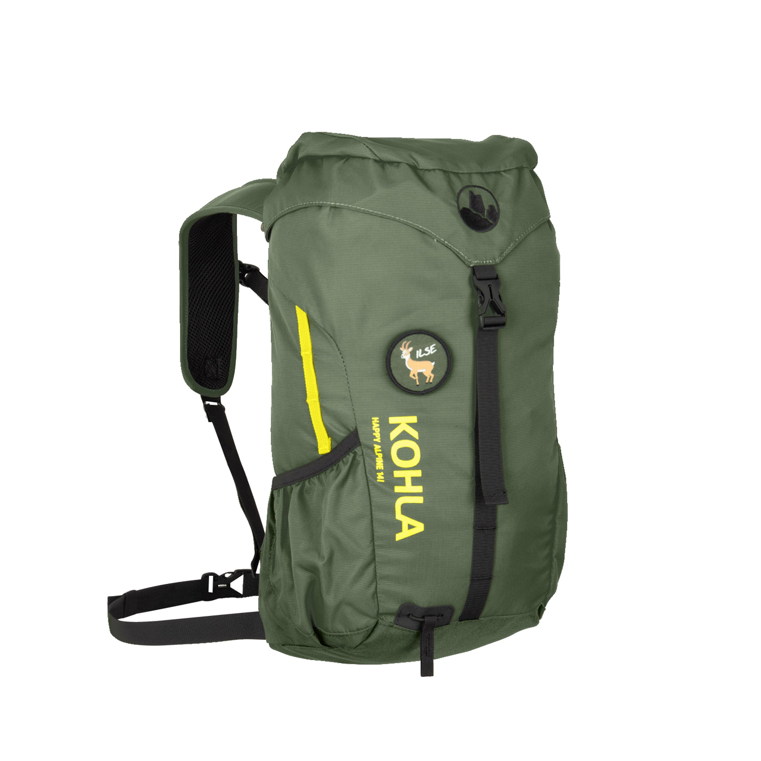 Kohla Happy Alpine 14 L - Children's backpack Bronze Green