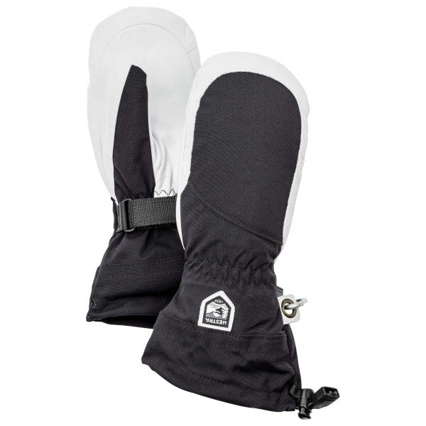 Hestra Heli Ski Female - Mitt Black/Offwhite