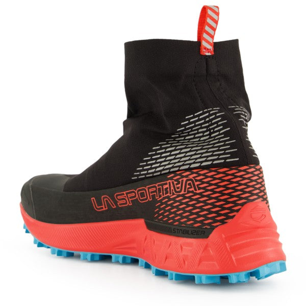 La Sportiva Cyklon Cross W GTX black-hibiscus running shoe