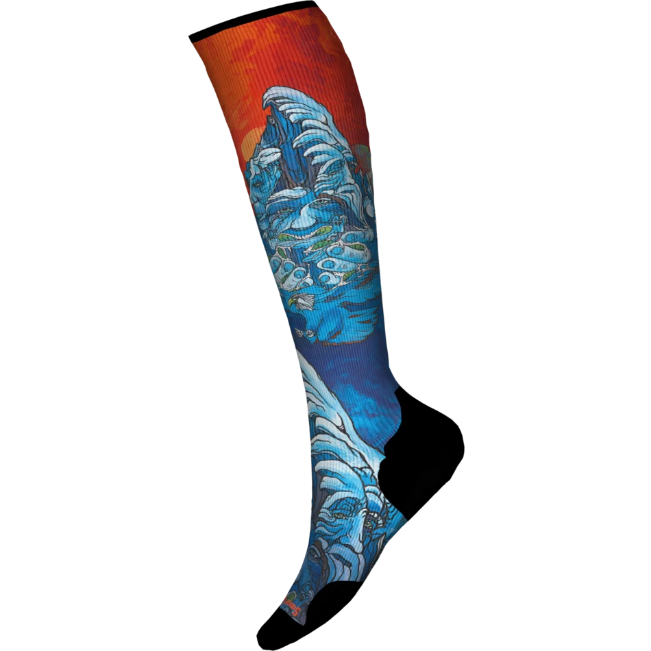 Smartwool Ski Targeted Cushion Winter Haze Print Skisocken