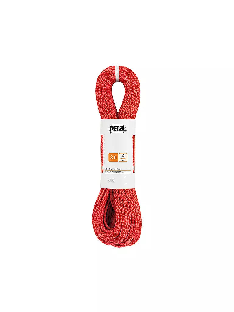 Petzl RUMBA 8mm red Halbseil