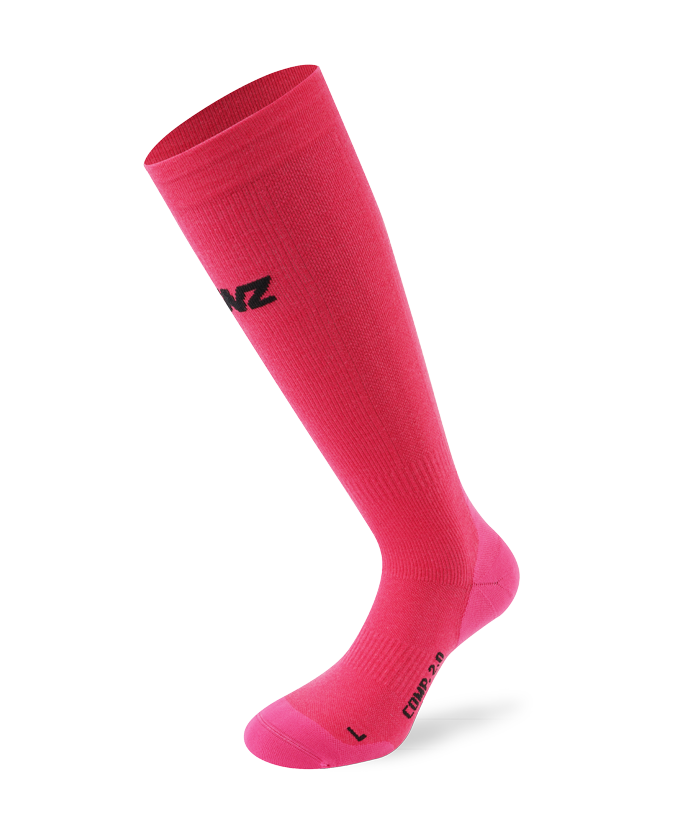 Lenz Compression Socks 2.0 Merino - Calzini Unisex Alta Compressione Per Sport Invernali, Traspiranti E Asciugatura Rapida - 2
