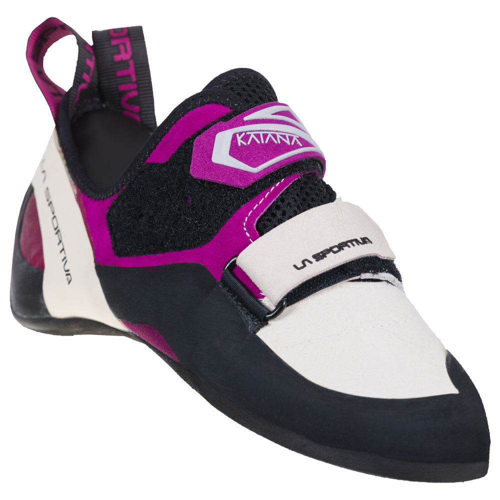 La Sportiva Katana Women climbing shoe white-purple
