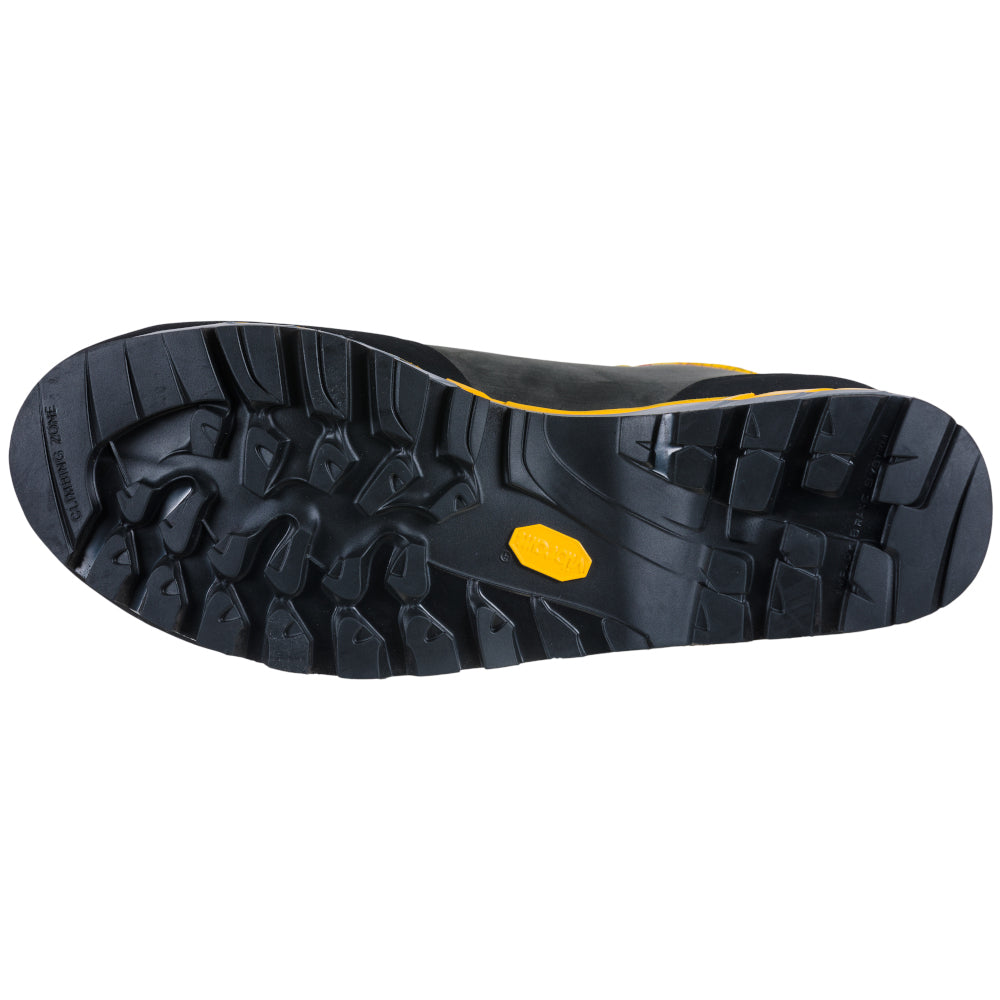 La Sportiva Trango Tech Leather GTX black-yellow mountain shoe