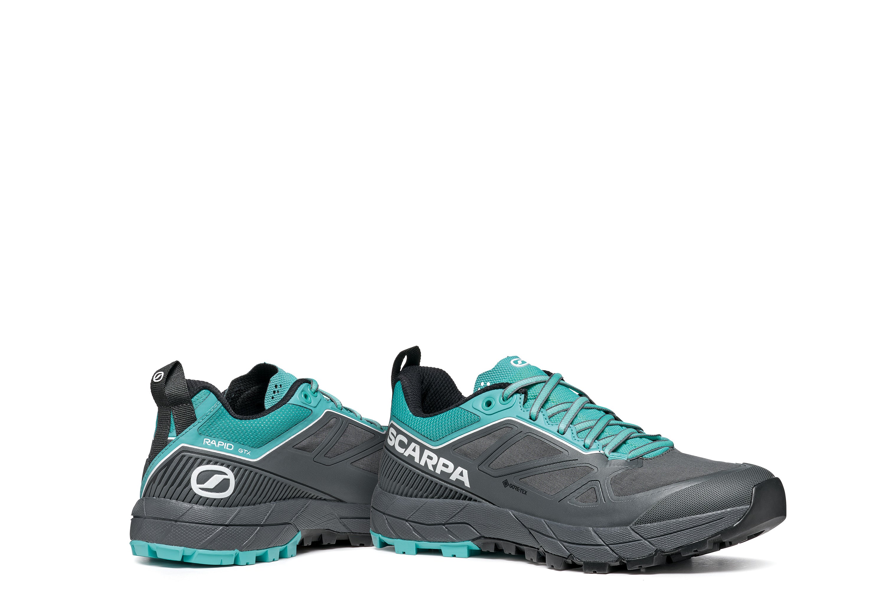 Scarpa RAPID GTX Women Anthracite -Turquoise Trailrunningschuh
