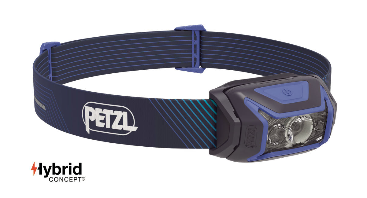 Petzl ACTIK® CORE Stirnlampe blue