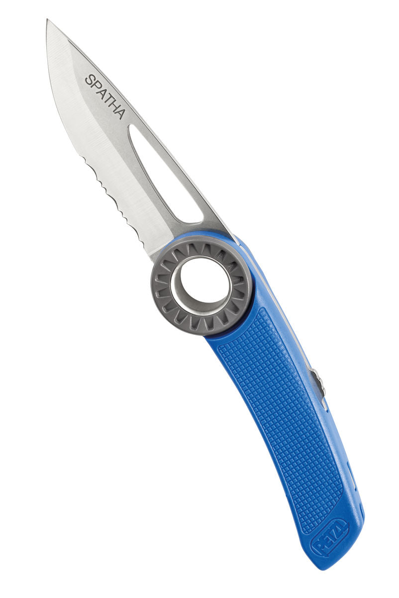 Petzl knife SPATHA blue